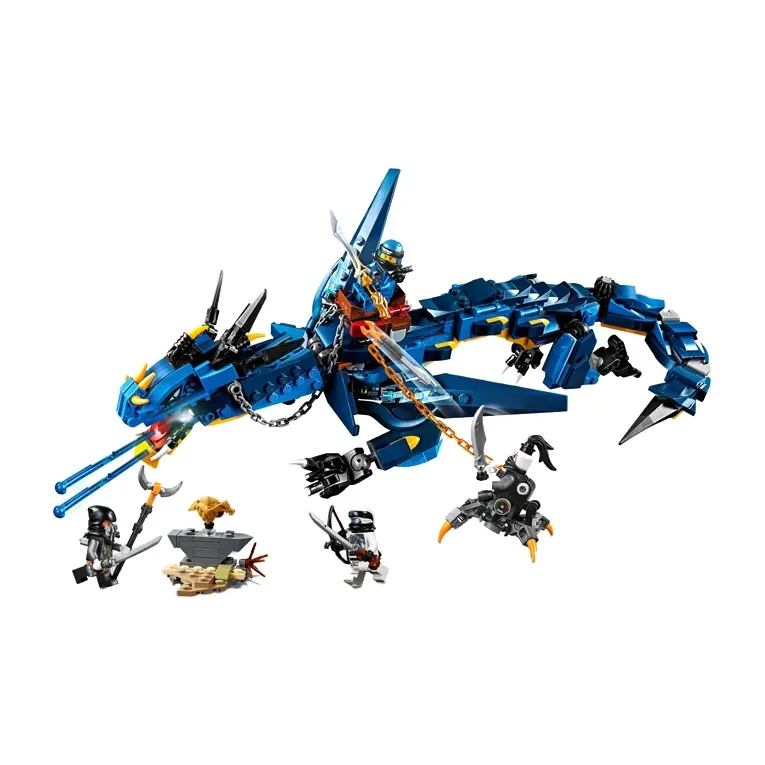 LEGO Phantom Ninja Collection Thunder And Lightning Storm Shenron Building Blocks 493pcs 70652-0
