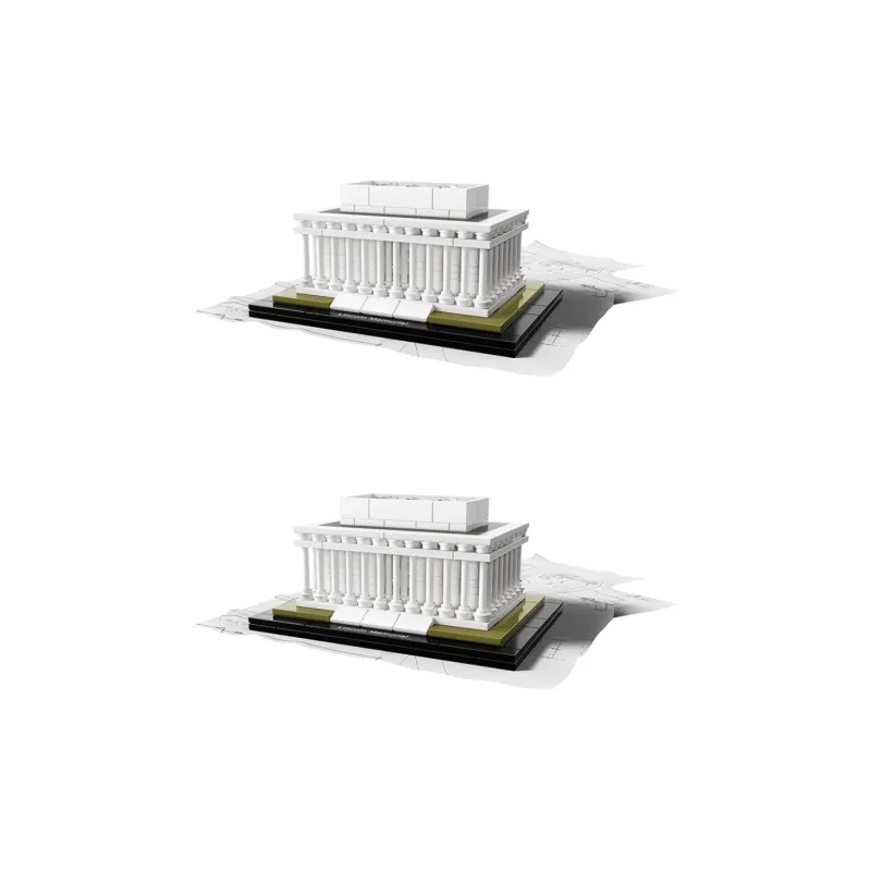 LEGO Architecture Collection Lincoln Memorial Building Blocks 274pcs 21022-2
