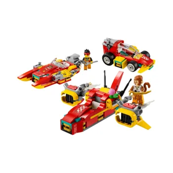 LEGO Little Monkey King Collection Monkie Kid Transforming Workshop Building Blocks 390pcs 2 Pcs Figures 80050
