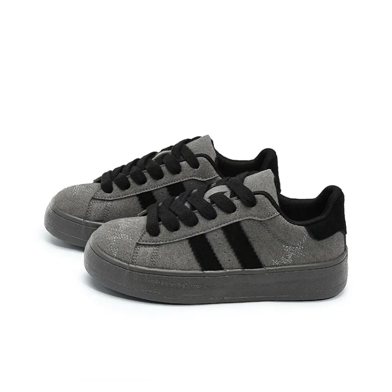 Georgina Goodman Small White Shoes Anti Slip Wear Resistant Lightweight Breathable Low Top Skateboard Shoes Women's-6