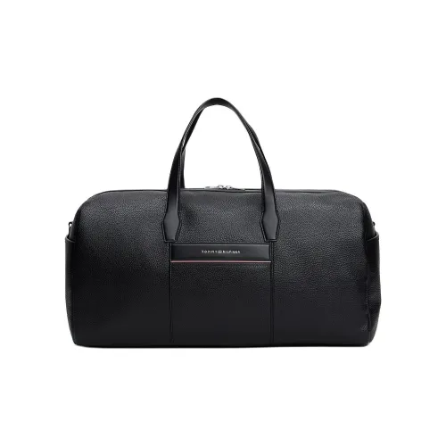Tommy Hilfiger Pebble Grain Travel Bag Men's Black