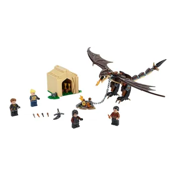 LEGO Harry Potter Collection Triwizard Tournament Hungarian Tree Bee Dragon Building Blocks 75946