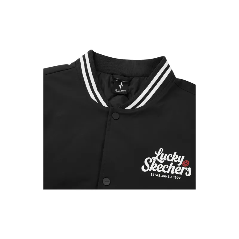 Skechers New Year Puffer Jacket Unisex Carbon Black-2