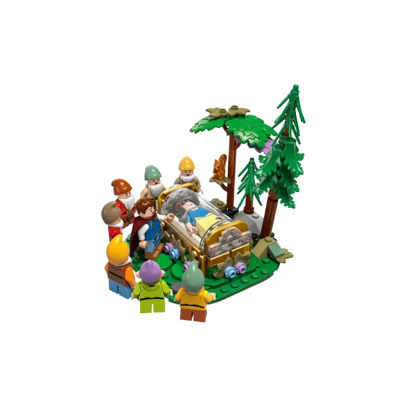 LEGO Snow White And The Seven Dwarfs' Cottage Building Blocks 43242-3