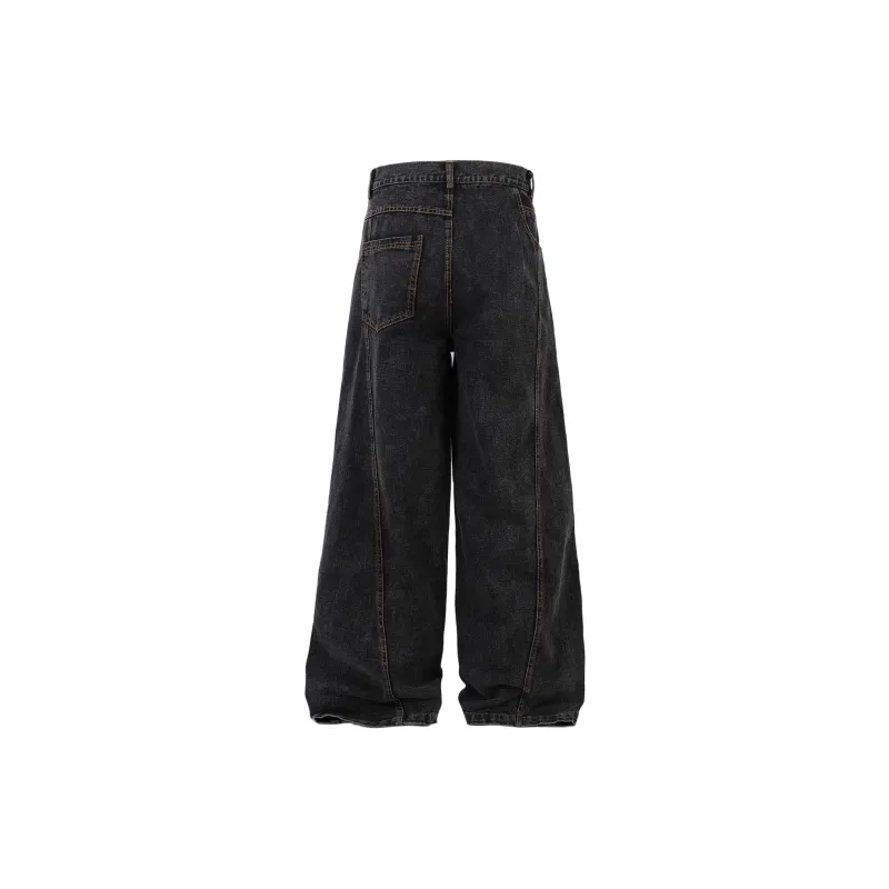 CUWU Jeans Unisex Black-1