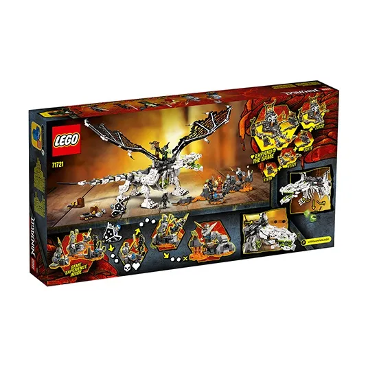 LEGO Phantom Ninja Collection Skeleton Wizard's Dragon Building Blocks 1001 2000 71721-1