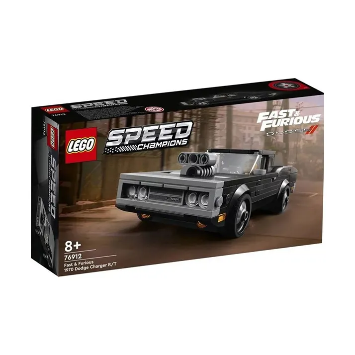 LEGO Super Racing Collection Fast And Furious 1970 Dodge Charger R/T Speed And Passion, Dodge Building Blocks 76912-1