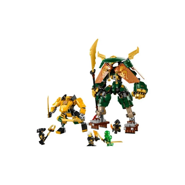 LEGO Phantom Ninja Collection Lao Ye And A Lin's Ninja Team Mecha Building Blocks 764pcs 71794-0
