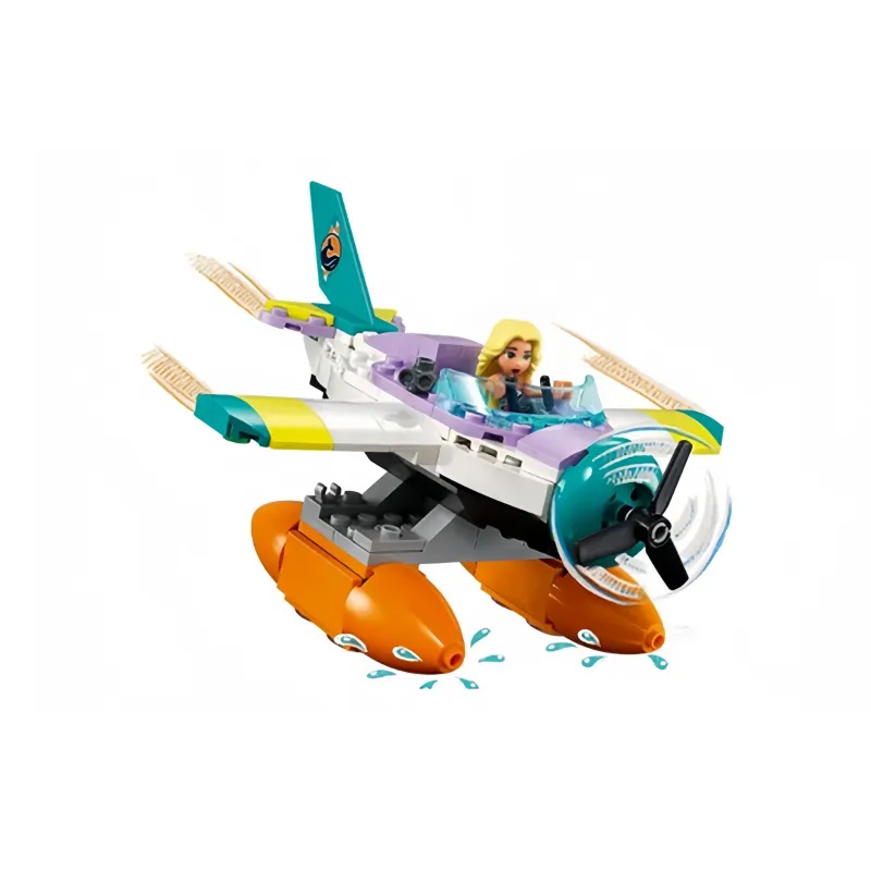 LEGO Good Friend Collection Marine Rescue Plane Building Blocks 203pcs 41752-2