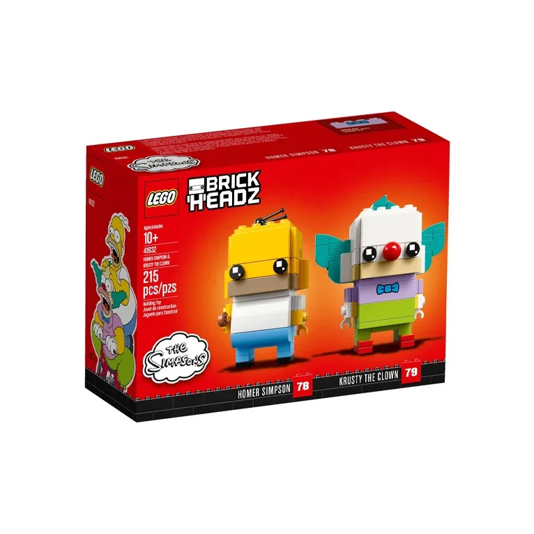 LEGO Brickheadz Collection Homer And Joker From The Simpsons Building Blocks 215pcs 41632-3