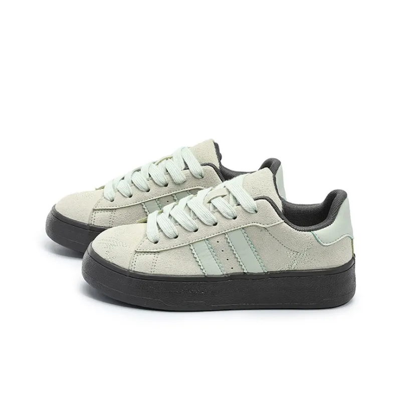 Georgina Goodman Small White Shoes Anti Slip Wear Resistant Lightweight Breathable Low Top Skateboard Shoes Women's-1