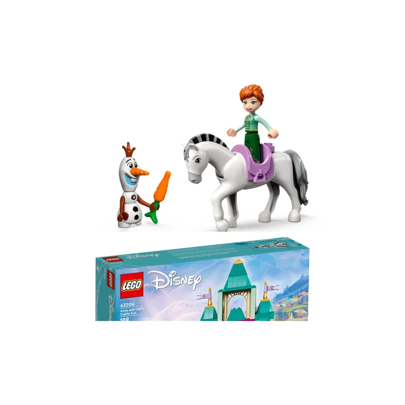 LEGO Disney Princess Collection Anna And Olaf's Joyful Castle Building Blocks 0 300pcs 43204-3