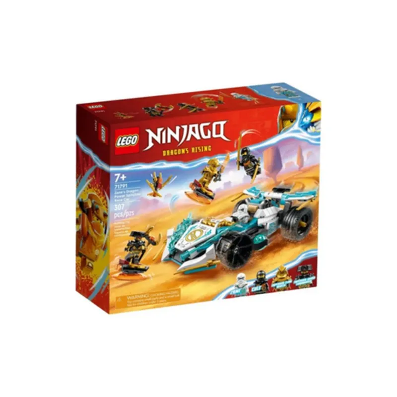 LEGO Phantom Ninja Collection Zan's Dragon Power Phantom Racing Building Blocks 307pcs 71791-2