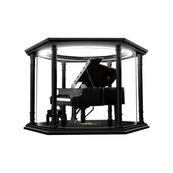 LEGO IDEAS Piano & Surround Unibody Light Edition Display Case Building Blocks 21323 2