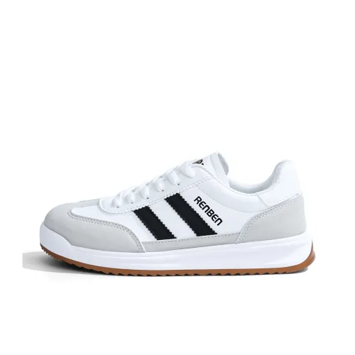 RENBEN Anti-Slip And Wear-Resistant Lightweight Low-Top Skateboard Shoes Women's