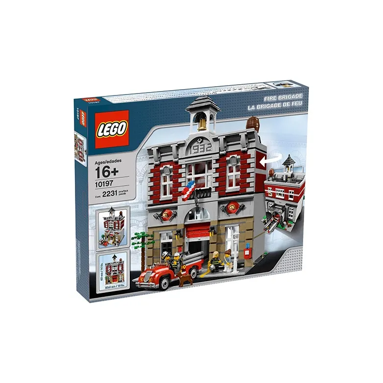 LEGO City Collection Fire Department Building Blocks 2231 10197-3