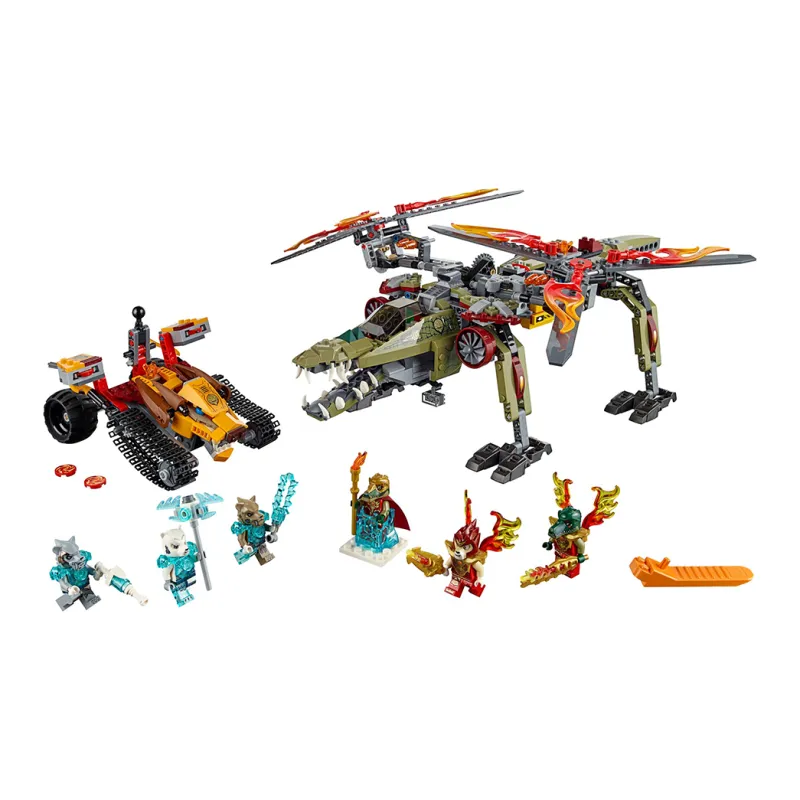 LEGO Crocodile Spirit Beast King Building Blocks LEGO70227-1
