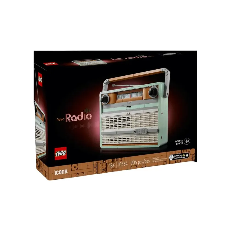 LEGO Vintage Radio Building Blocks 906pcs 10334-2
