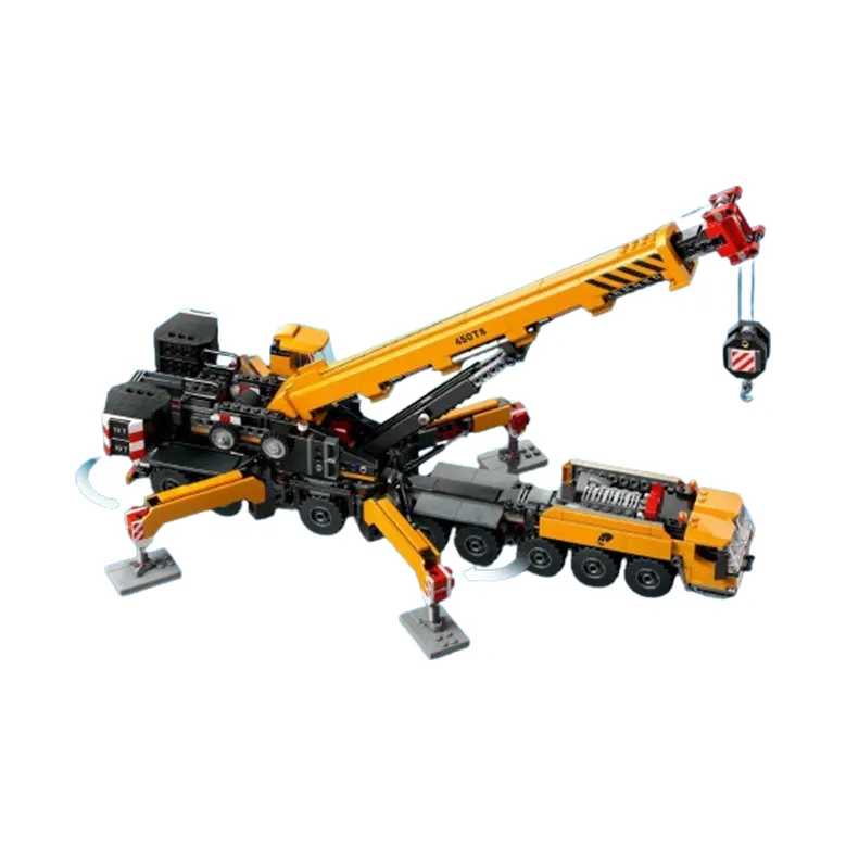 LEGO Yellow Mobile Construction Crane Building Blocks 60409-3