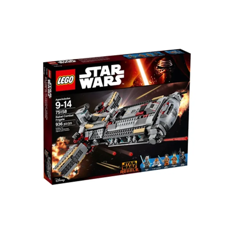 LEGO Star Wars Collection Star Wars Characters Rebel Army Frigate Building Blocks 75158-3