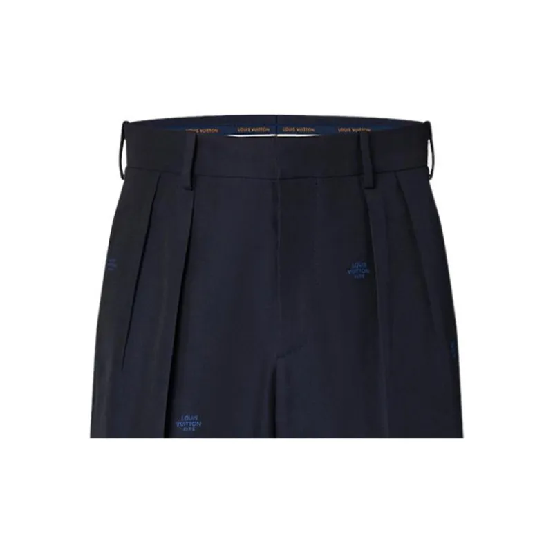 LOUIS VUITTON SS22 Casual Shorts Men's Marine Blue-4