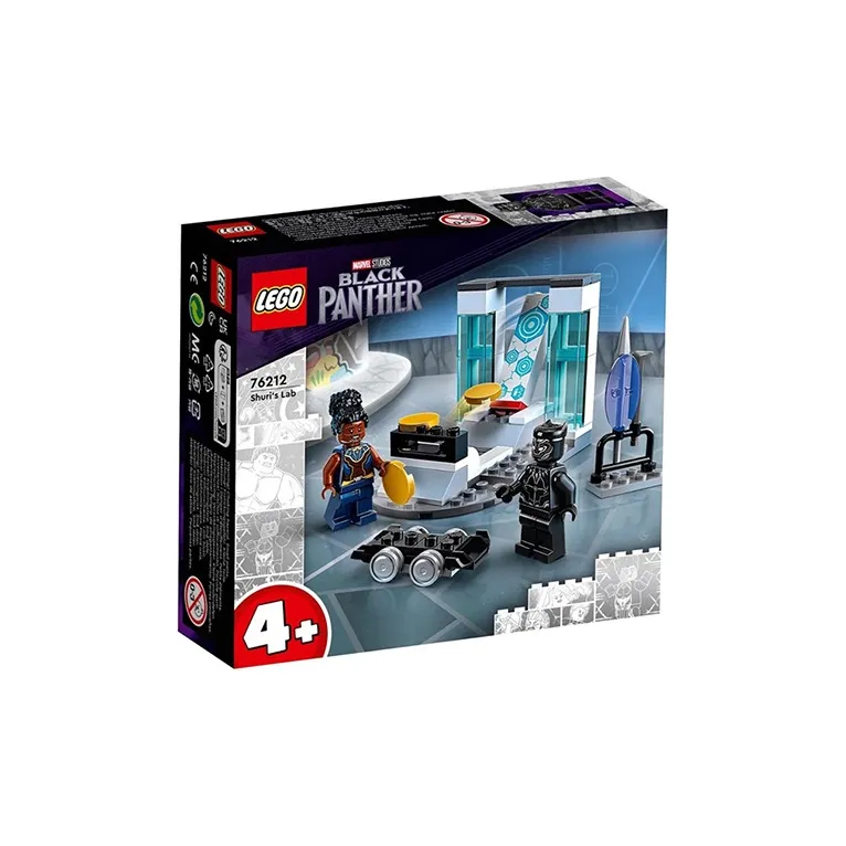 LEGO Super Hero Collection Marvel, Black Panther, Shu Li's Laboratory Building Blocks 76212-2
