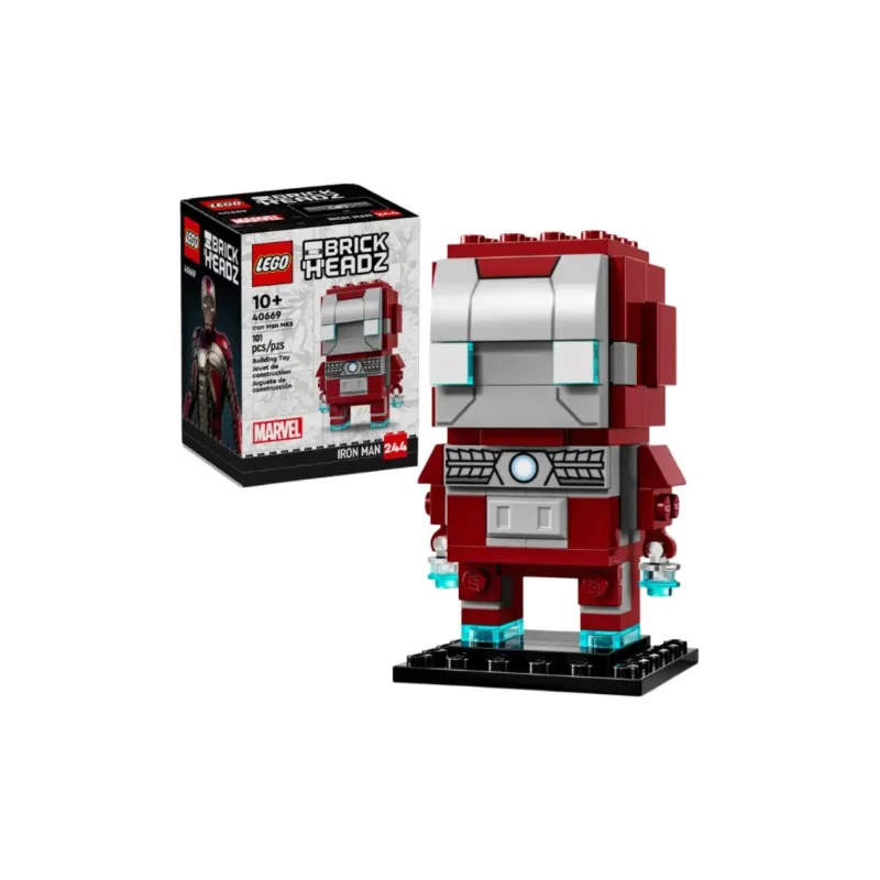 LEGO Iron Man MK5 BrickHeadz Building Blocks 101pcs 40669-2