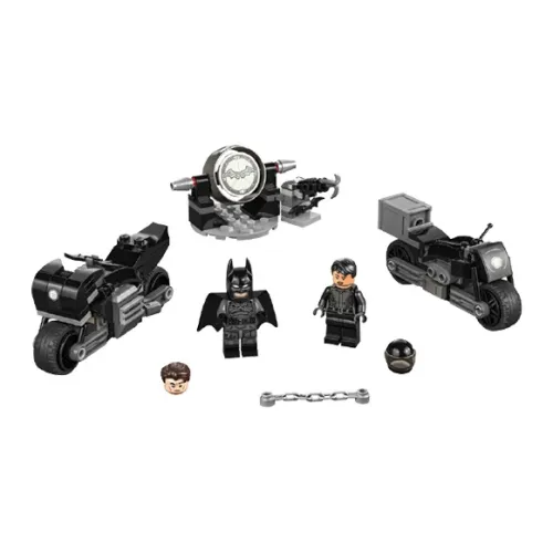 LEGO Super Hero Collection Batman And Selena Kyle's Motorcycle Chase Building Blocks 149pcs 76179