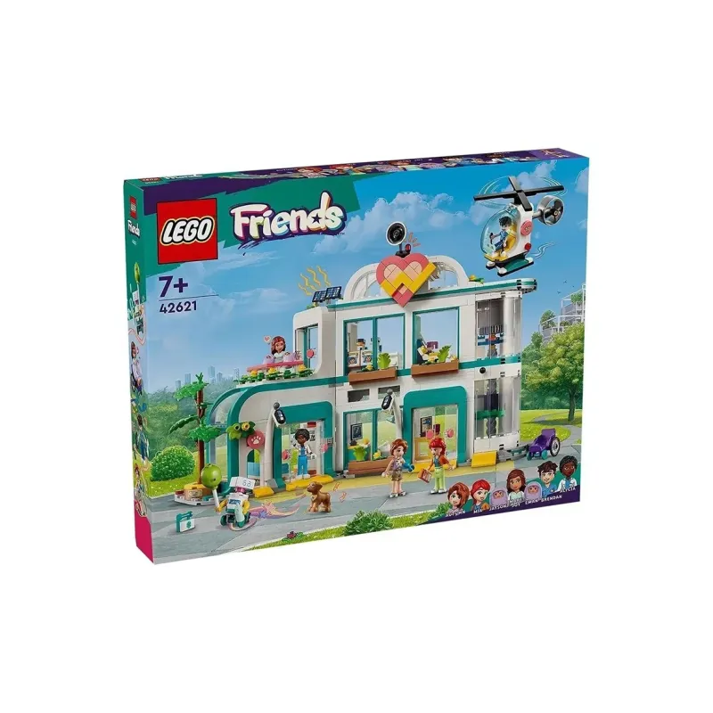 LEGO Good Friend Collection Modern Heart Lake City Hospital Building Blocks 1045pcs 42621-1