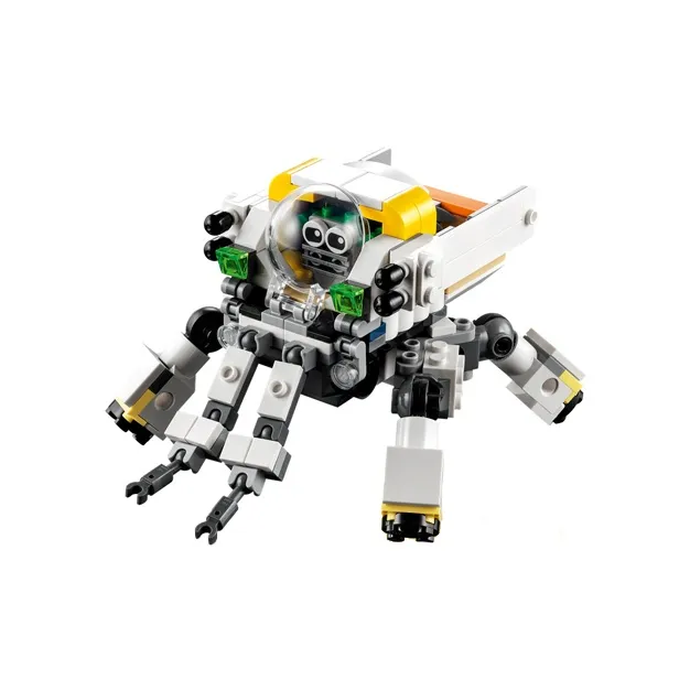 LEGO LOGO Creator 3 in 1 Space Mining Mecha Building Blocks 327 Pcs 31115-1