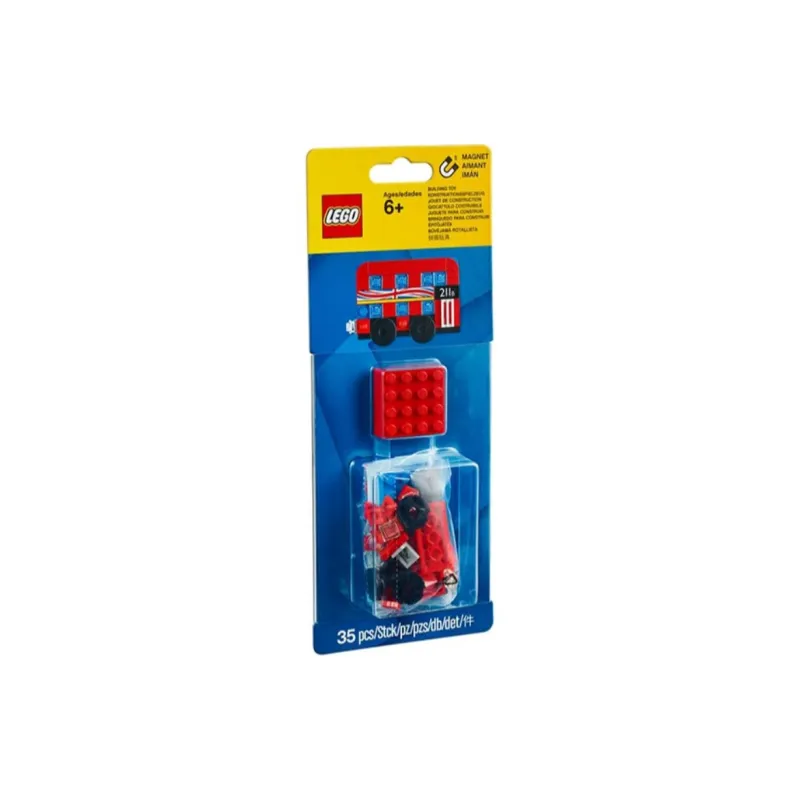 LEGO London Bus Magnet Build Building Blocks 853914-2