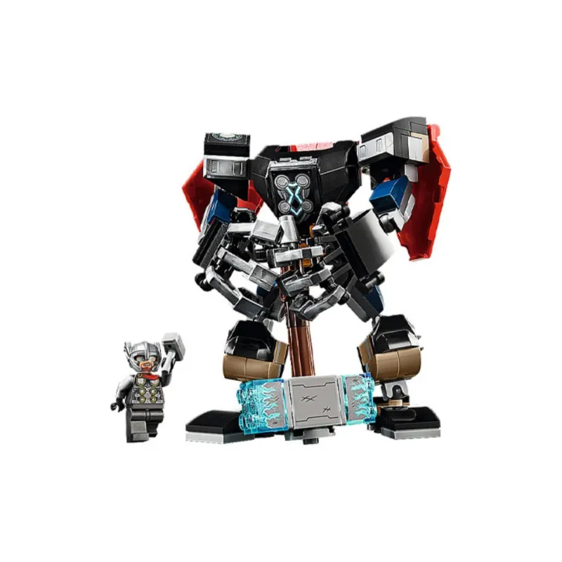 LEGO Super Hero Collection Thor God Of Thunder Thor Mecha Building Blocks 139pcs 76169-1