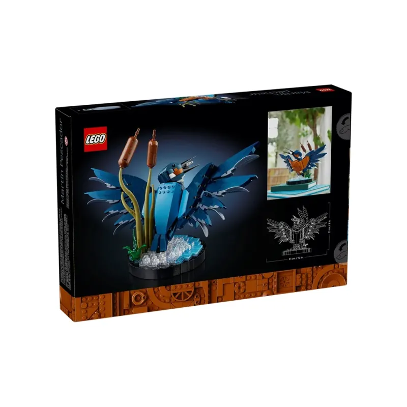LEGO Icons Kingfisher Building Blocks 834pcs 10331 1-3