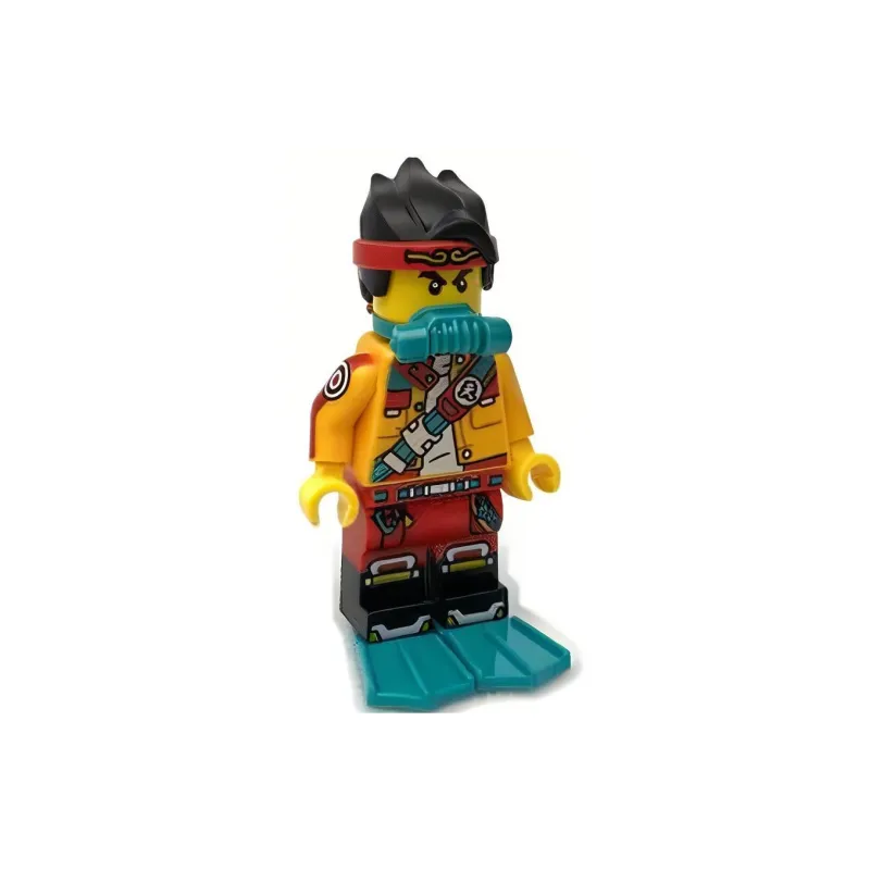 LEGO Little Monkey King Collection Monkie Kid Underwater Adventure Puzzle Bag Building Blocks 57pcs LEGO 30562-1
