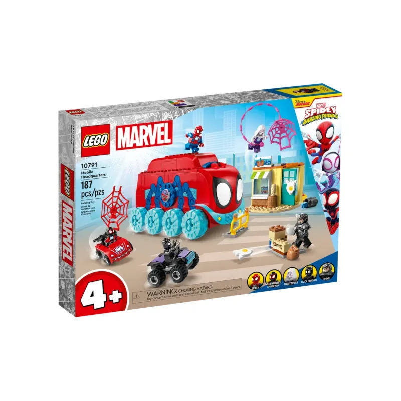 LEGO Team Spidey's Mobile Headquarters Building Blocks 10791-2
