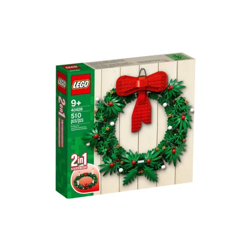 LEGO Holiday Limited Iconic Christmas Wreath 2 in 1 Building Blocks 40426