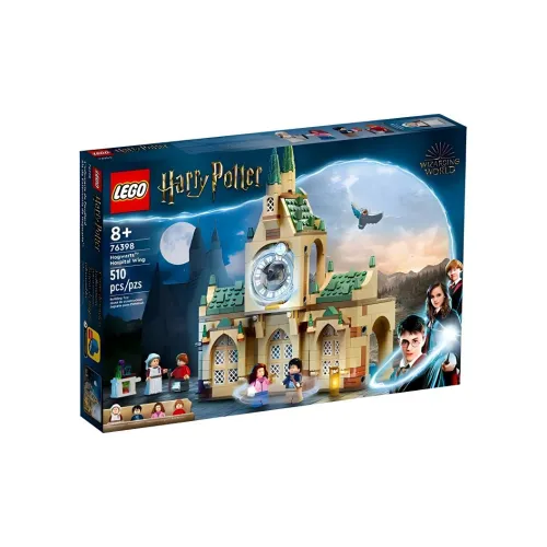 LEGO Harry Potter Collection Harry Potter Characters Hogwarts School Hospital Building Blocks 510 76398
