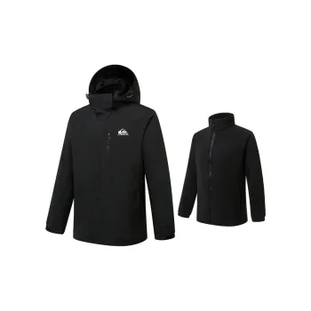 Quiksilver Hiking Water Resistant Windproof And Rainproof Windbreaker Jacket Unisex