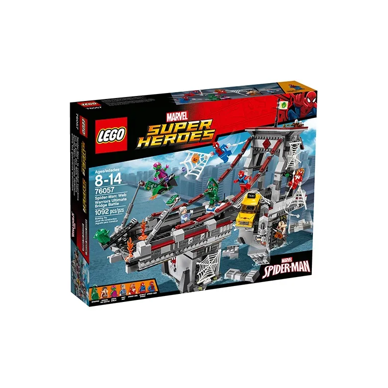 LEGO Marvel Super Heroes Spider Man  Web Warriors Ultimate Bridge Battle Set 76057-2