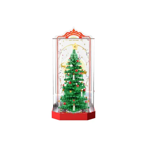 LEGO Christmas Tree & Gemstone Unibody Display Case Version B Building Blocks 1000 40573  Display Case 1