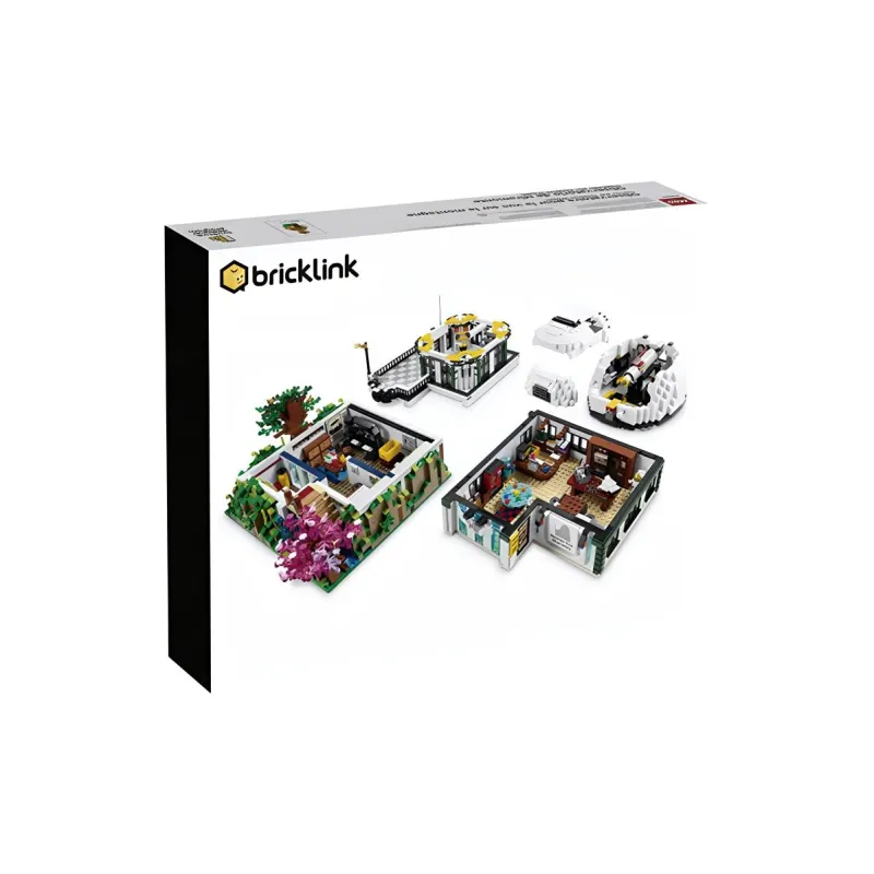 LEGO Bricklink Mountain Top Observatory Building Blocks 2001 5000pcs 910027-2