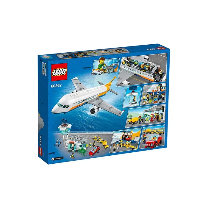 LEGO City Collection Passenger Aircraft Building Blocks 601 1000pcs 60262-2
