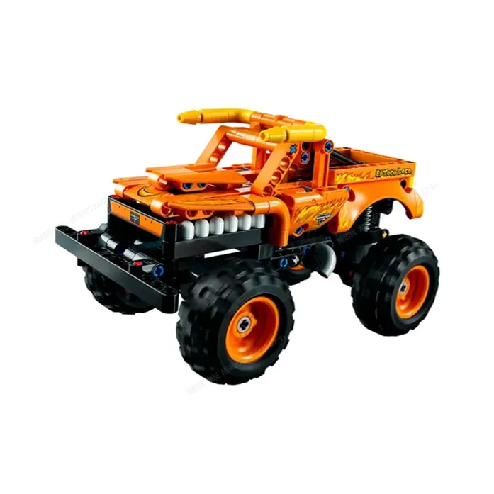 LEGO Technology Mechanical Set Monster Jam El Toro Loco Bulls Truck Building Blocks 42135-1