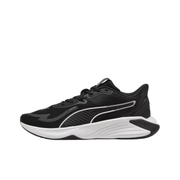 PUMA PWR Hybrid Shock Absorbers Low Top Running Shoes Men's Black