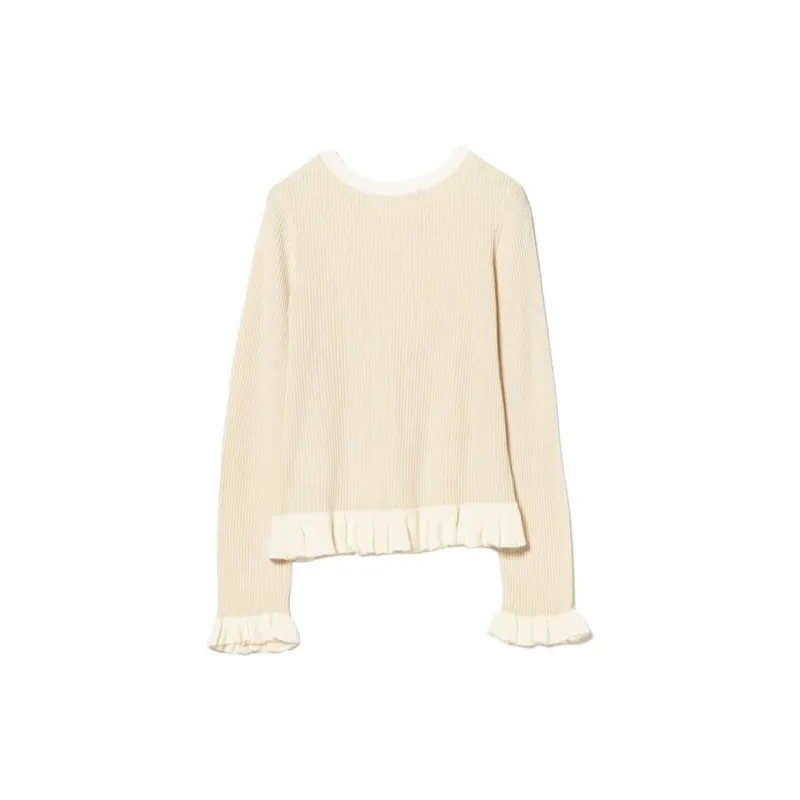 Beams Knitwear Women's Ivory White-1