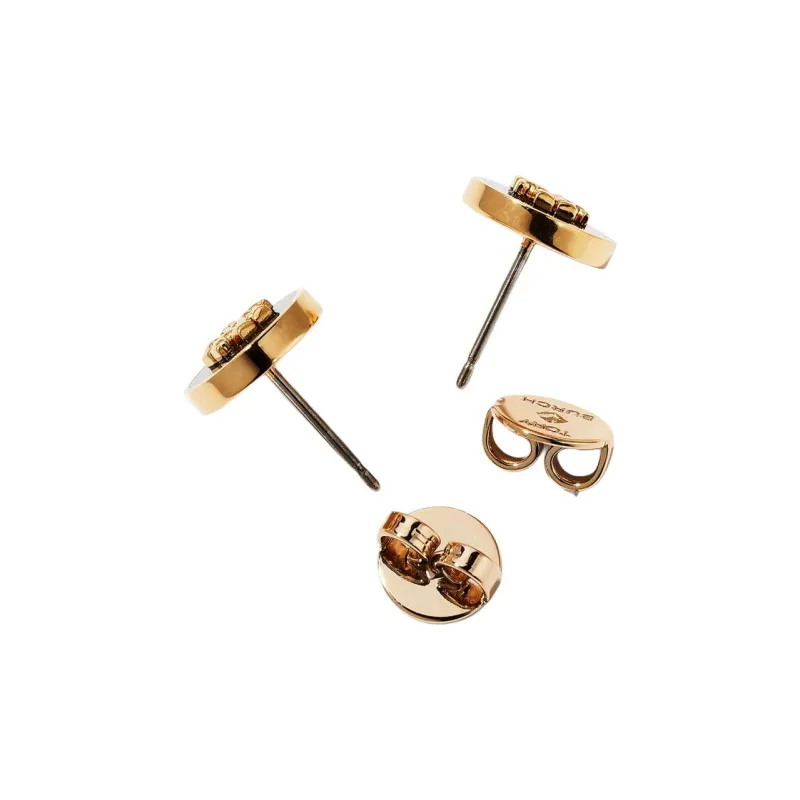 TORY BURCH Kira Circle Studded Earrings-3