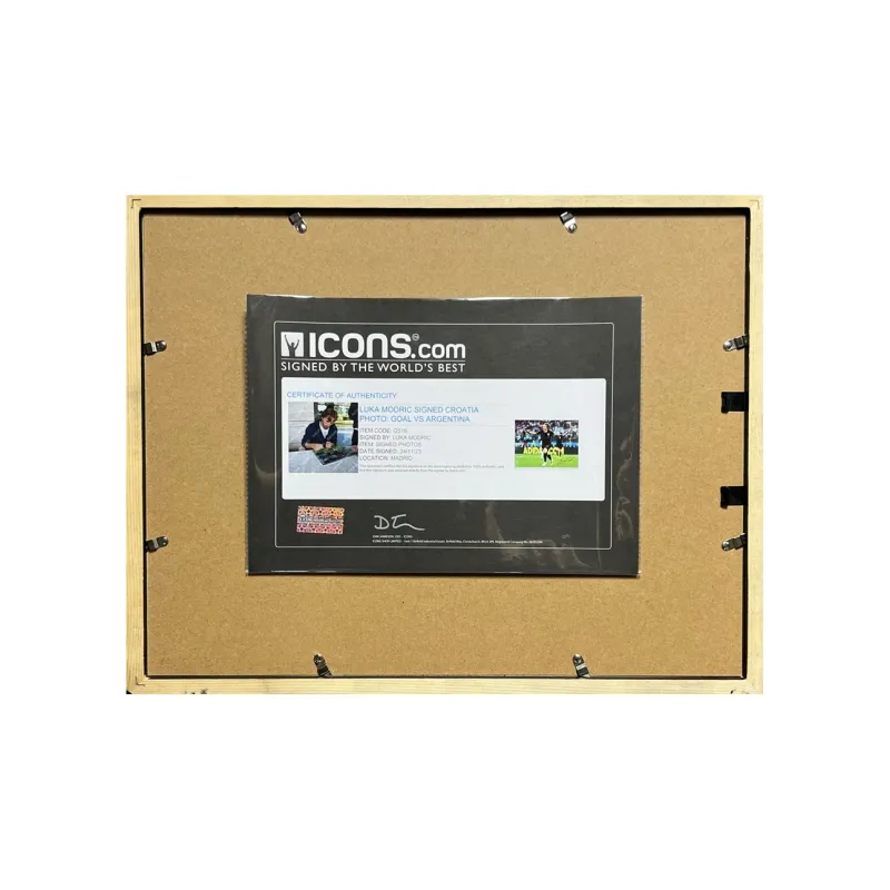 ICONS.com Photo Includes Certification Certificate Not Framed Unisex-4