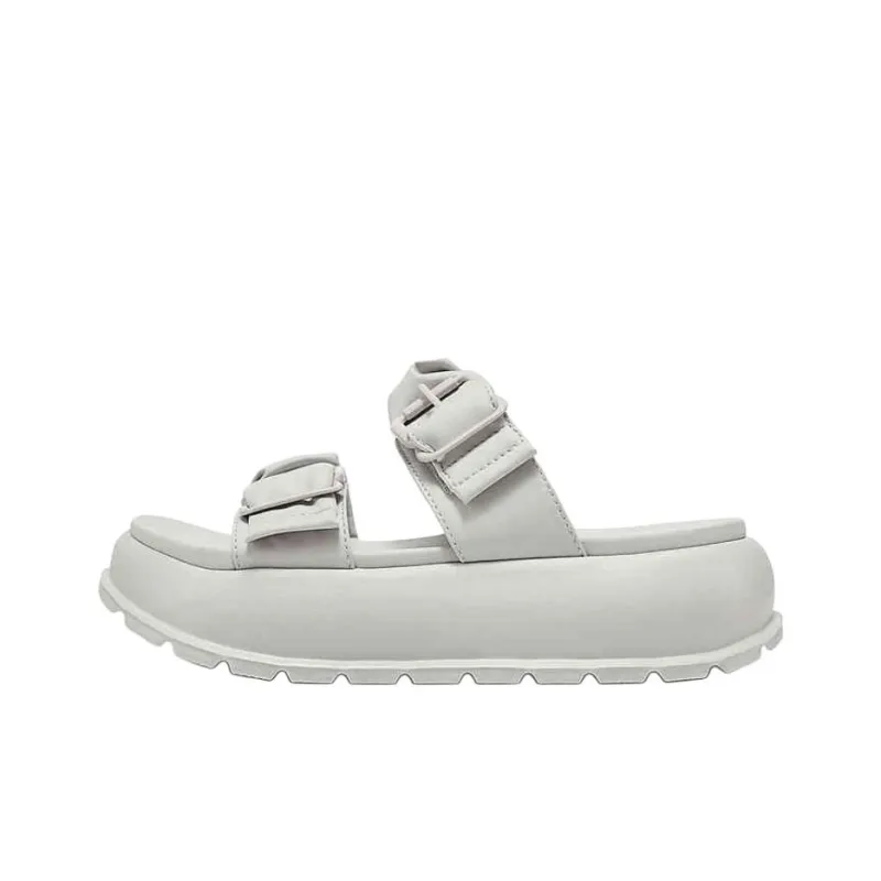 Skechers EVA Slip Resistant Slide Slippers Women's Taupe-0