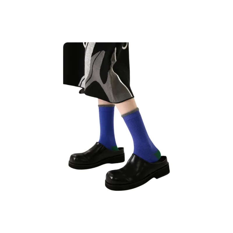 Vine Color Mid Calf Socks Women's 5 Pack Yue Ziyuan Mo-2