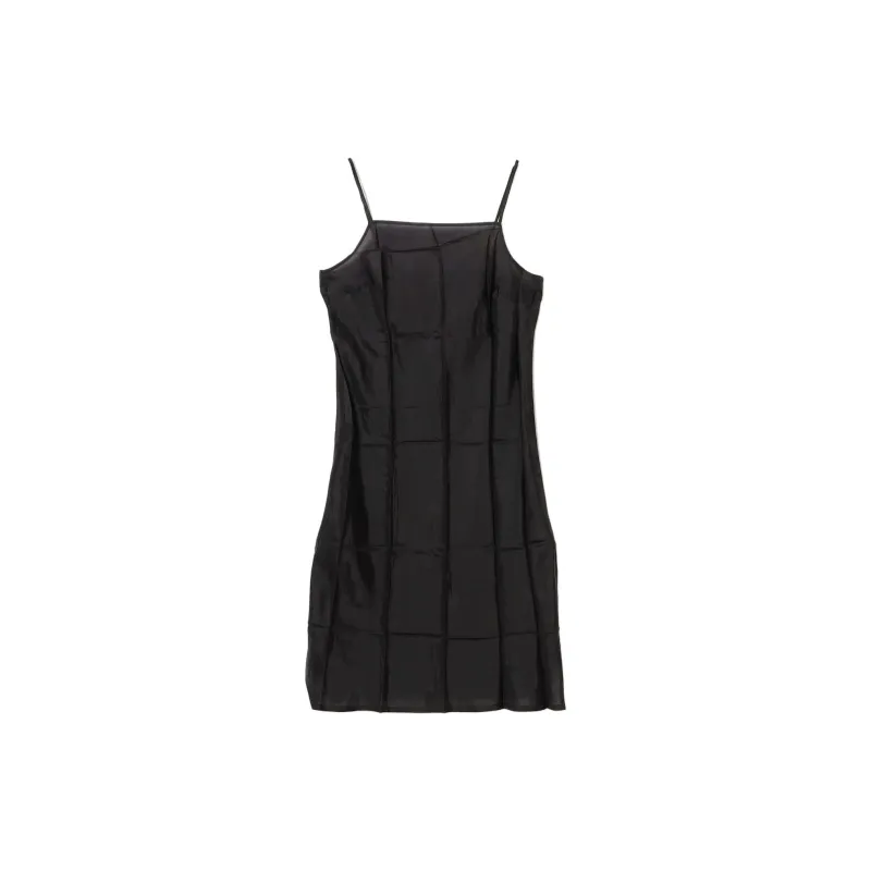 Beams Long Sleeved Dress Women's Black-2